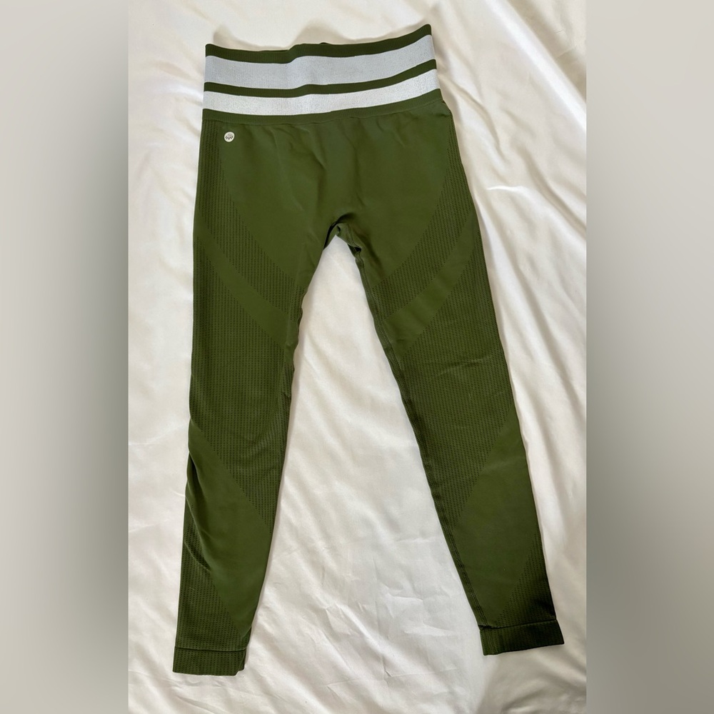 Senita Athletics Olive Green Leggings